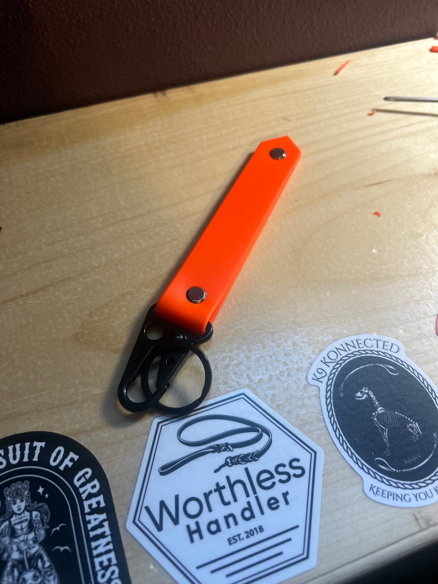 Biothane Keychain