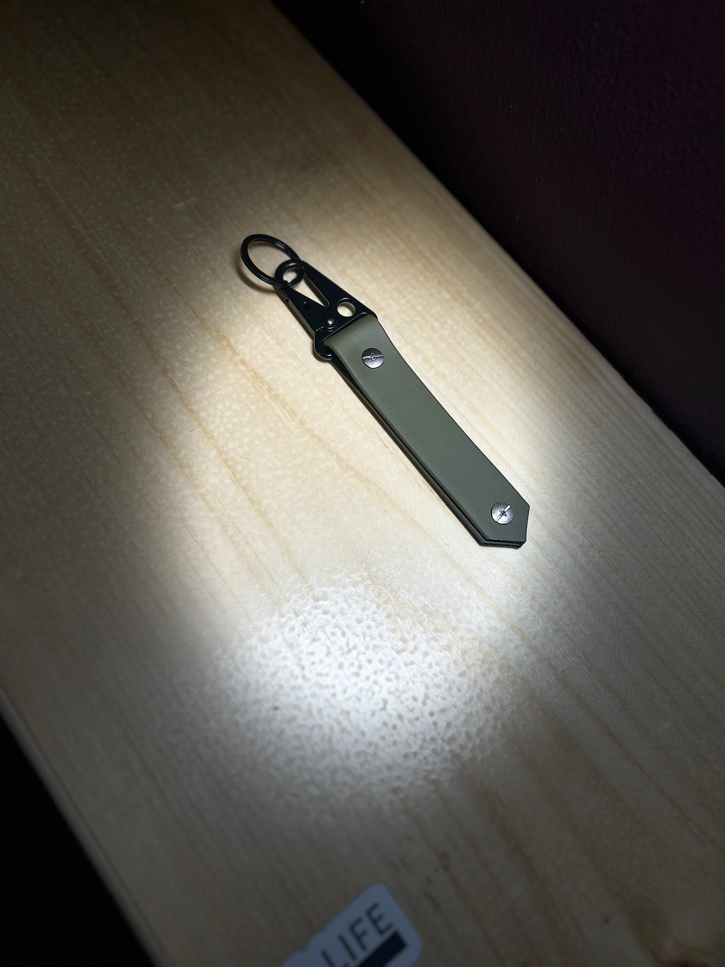 Biothane Keychain